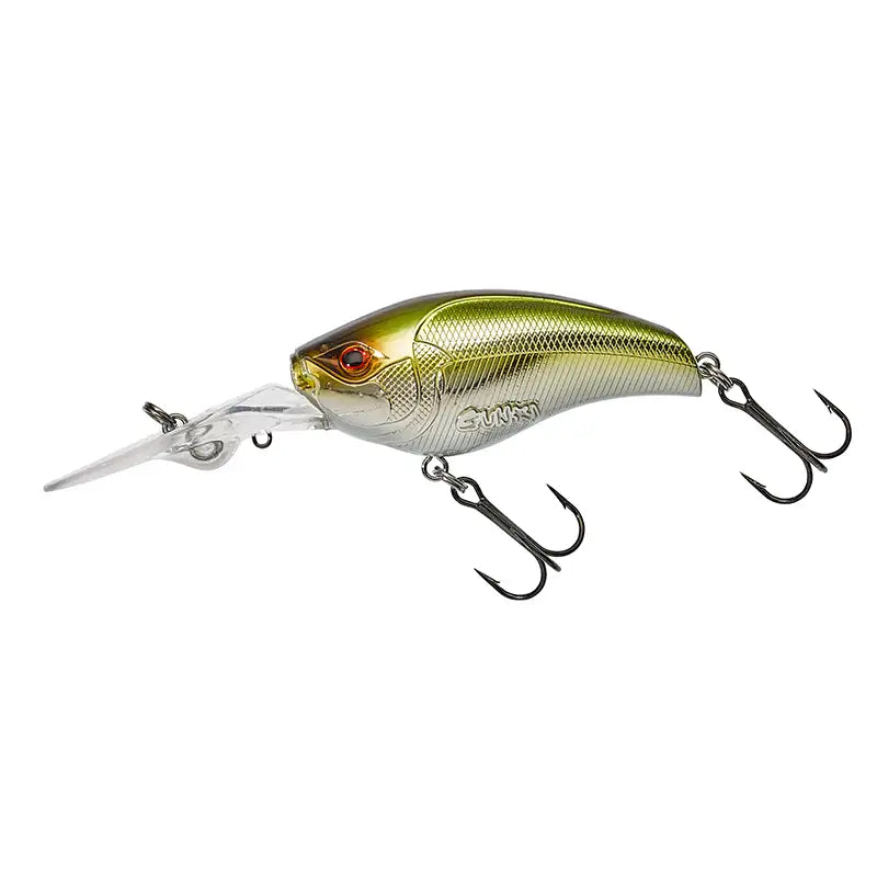 Gunki Slattern Crankbait im klassischem Dekor Ayu für klare oder leicht angetrübte Gewässer