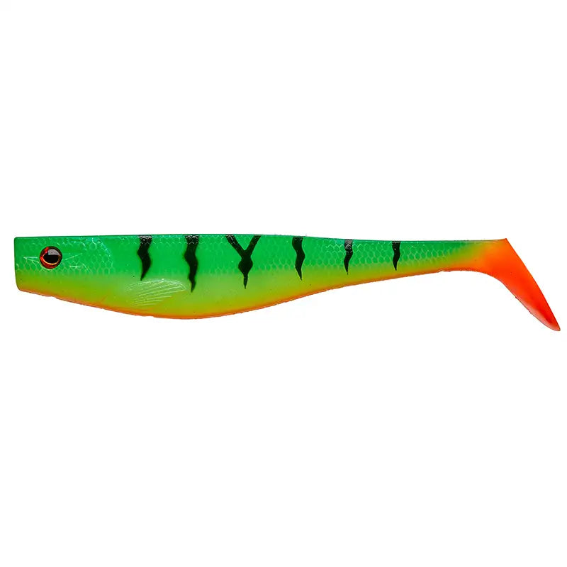 Illex Dexter Shad Fire Tiger – auffälliger Raubfischköder