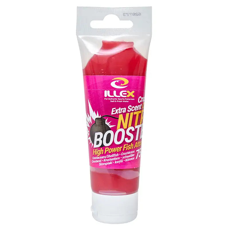 Illex Nitro Booster Creme Lockstoff Crustace_Creme-Rot – für Hechtangeln, Zanderangeln und Barschangeln