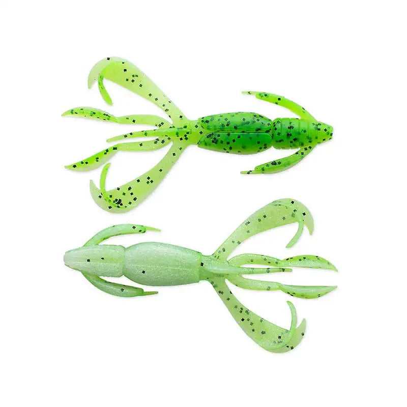 Keitech Crazy Flapper 2.8in Chartreuse Pepper Shad