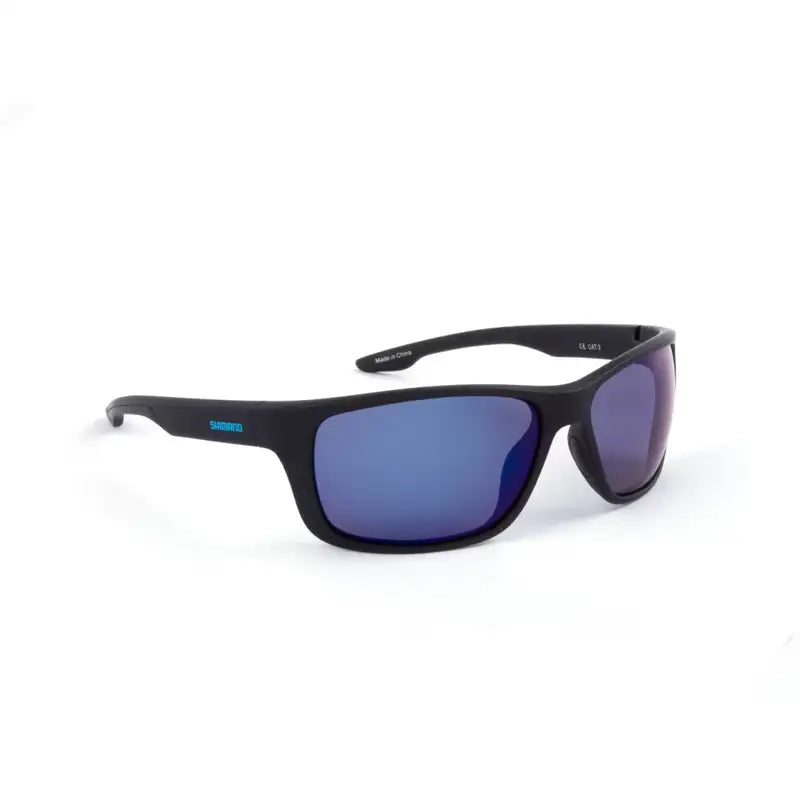 Shimano-Eyewear-Antares-Matte-Black-_-Blue-Mirror
