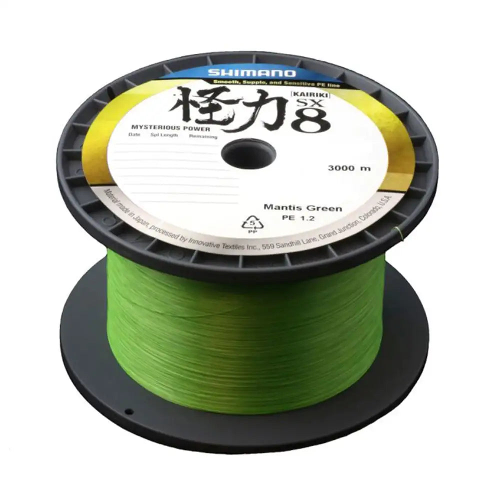 Shimano Kairiki 8 Mantis Green 3000m