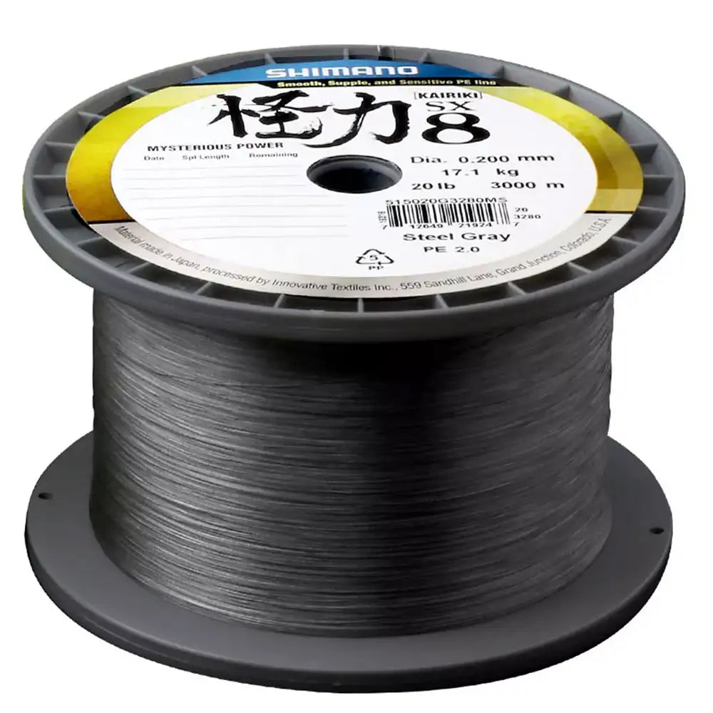 Shimano-Kairiki-8-3000m-Steel-Gray