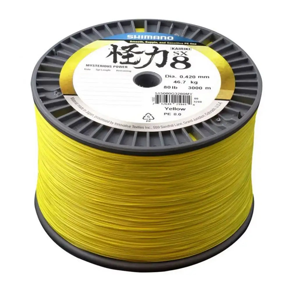 Shimano-Kairiki-8-3000m-Yellow