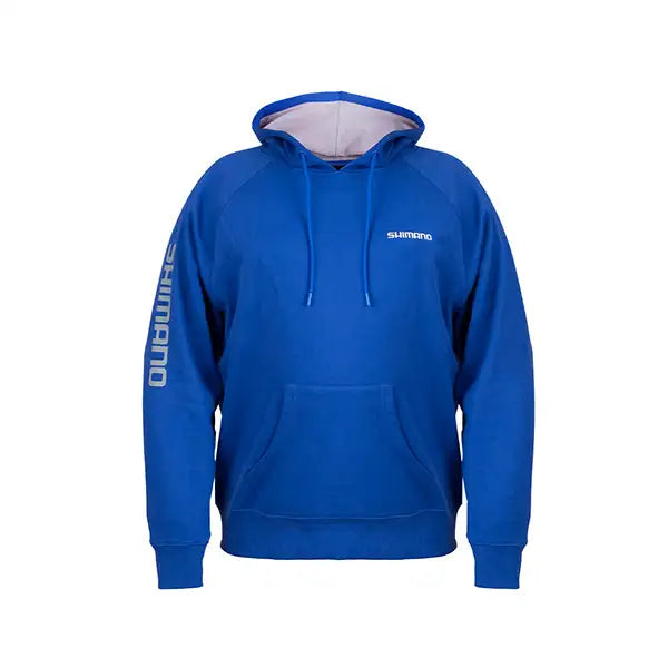 Shimano Wear Pull Over Hoodie Blue