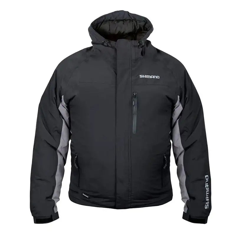 Shimano-Rain-Jacket-Padded-Black
