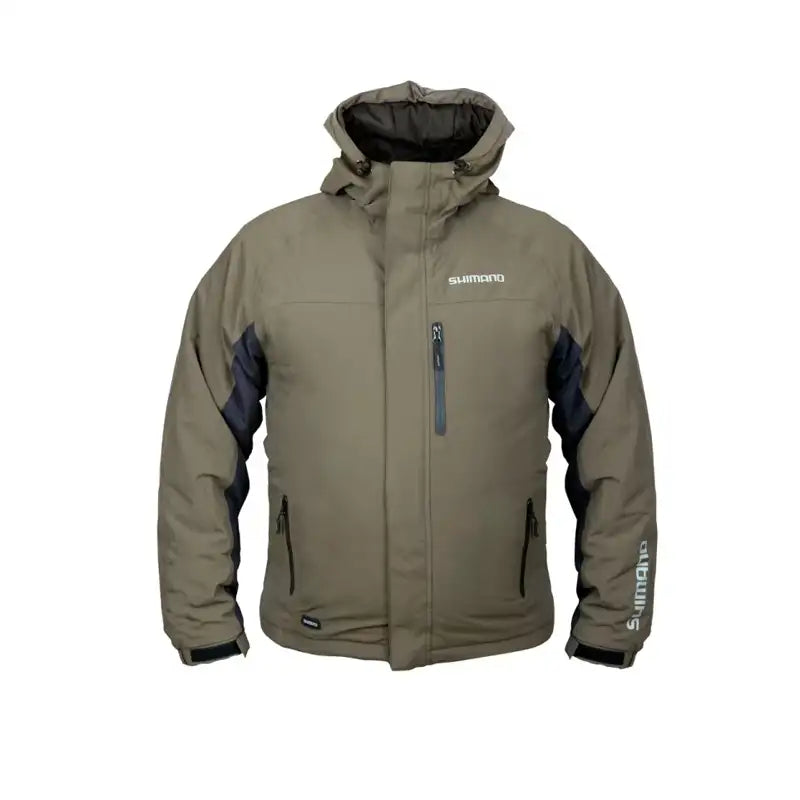 Shimano-Rain-Jacket-Padded-Green