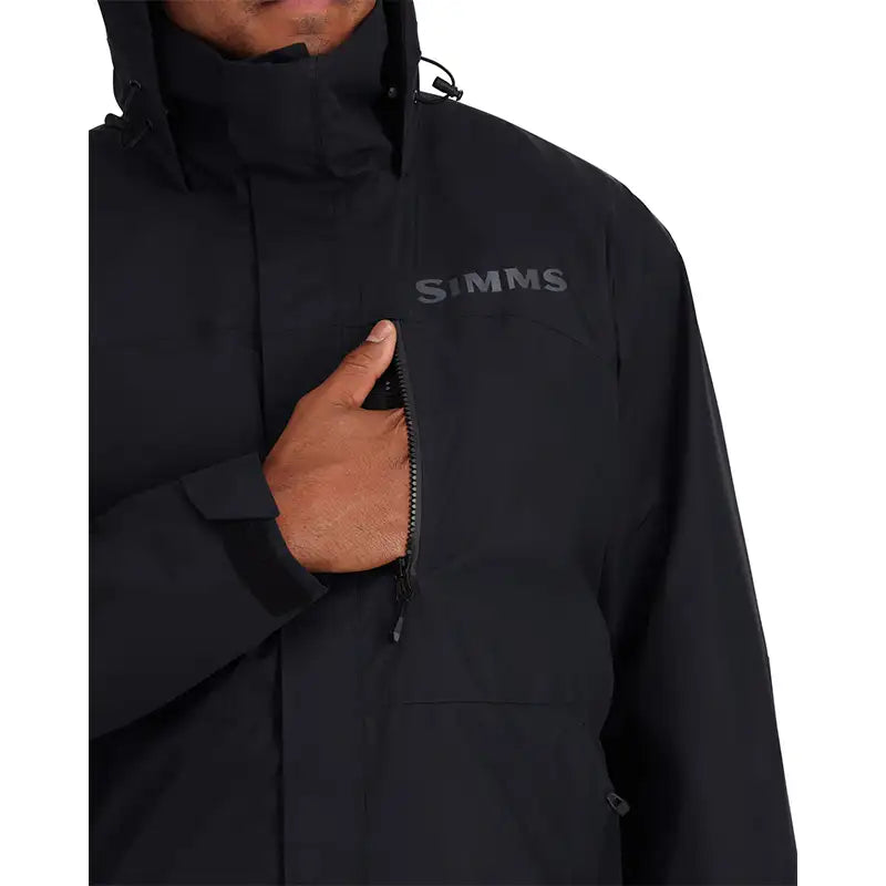 Simms-Challenger-Jacket-Black Regenjacke