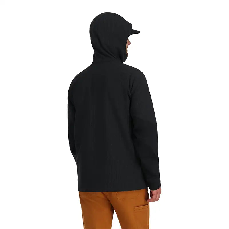 Simms Confluence Hoody Pullover schwarz