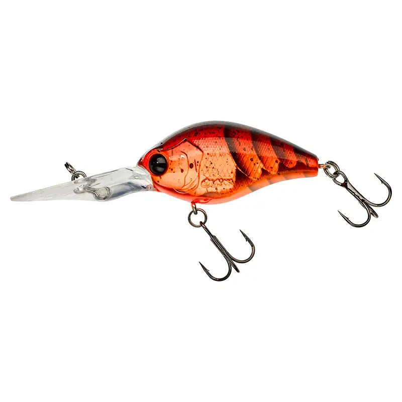 Gunki Crankbait Raiju Orange Craw Krebs Dekor ideal für Gewässer mit viel Krebsen