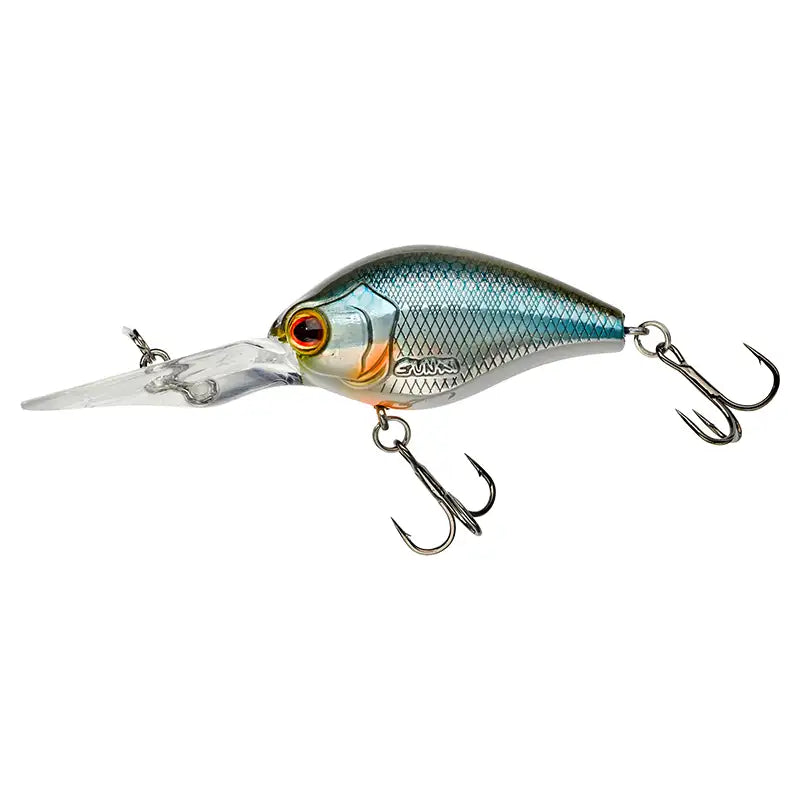 Gunki Raiju 45 F Roach Tendance blau schimmernder Wobbler