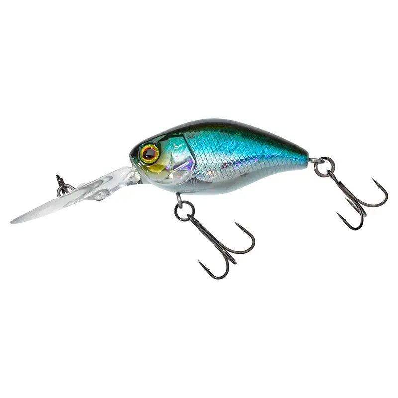 Crankbait Illex Chubby natürliches Dekor mit silbernen Bauch und blauen Rücken ideal für klares Gewässer in der Größe 38mm