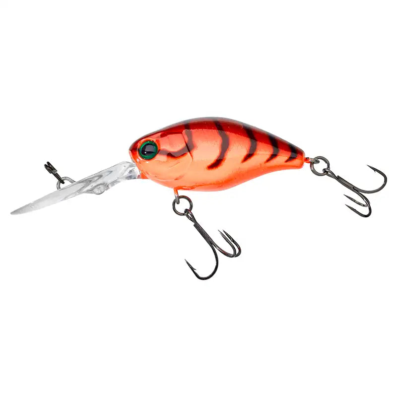 Typisches Red Craw Dekor für Gewässer mit hohen Bestand an Krebsen und Krustentieren perfekter Crankbait Deep Diving Chubby