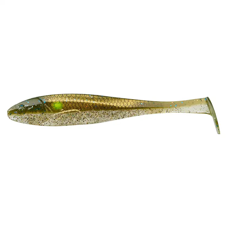 Illex Magic Slim Shad 5 Zoll Gummifisch 10,5cm schlanker Zanderköder mit Tintenfisch-Aroma