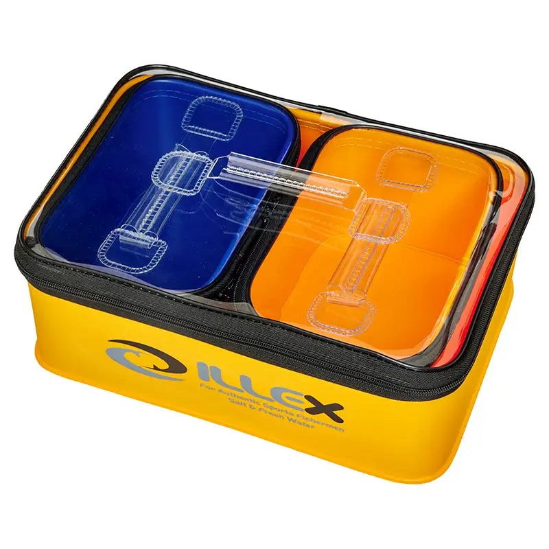 Illex Safe Bag L Yellow Größenvergleich mit anderen Illex Zubehörtaschen