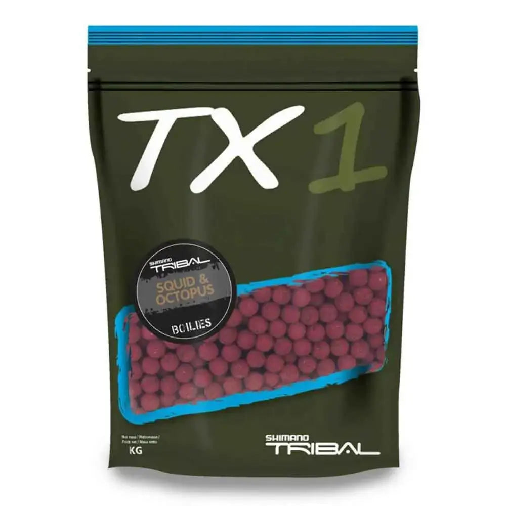 Shimano TX1 Boilies 1kg Squid Octopus