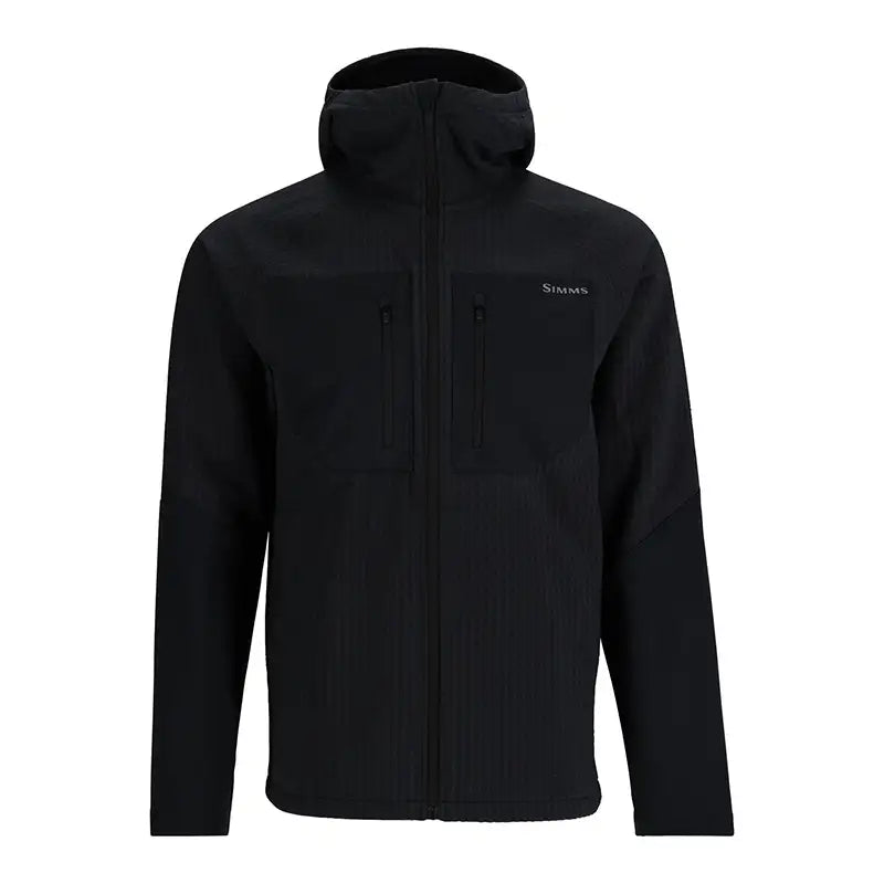 Simms Confluence Hoody Pullover schwarz